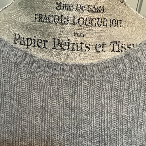 PRADA Sweater: Grey/Cashmere Sz 44 NWT - Picture 3 of 12